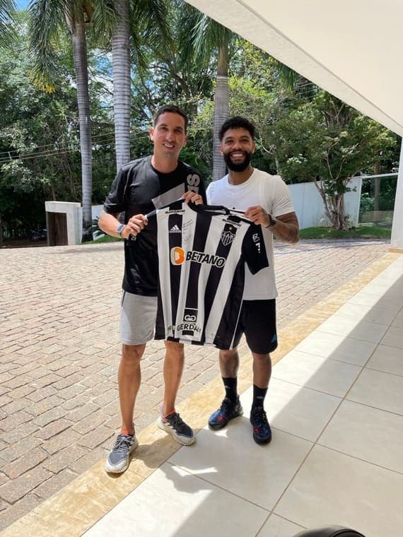 Hugo Araújo com Otávio